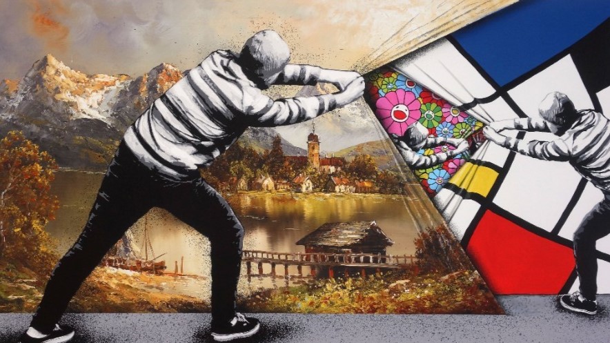 Sérigraphie street art à vendre